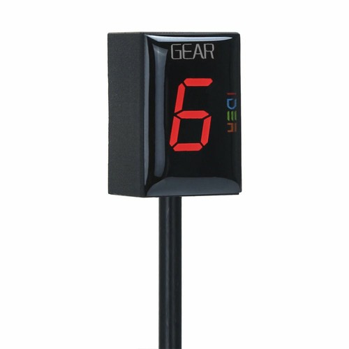 Motorcycle gear indicator red - indicator,