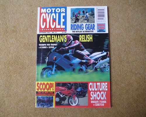 Mci october 1991 xj600 - mci, no.77